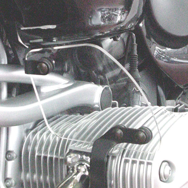 Isotta Leg Wind Deflectors | Light Smoke | Clear | BMW R 1150 R / R 1150 R Rockster -   Pyramid Motorcycle Accessories