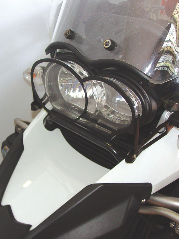 Isotta Headlight Protector | Clear | BMW R 1200 GS 2004>2012 -   Pyramid Motorcycle Accessories