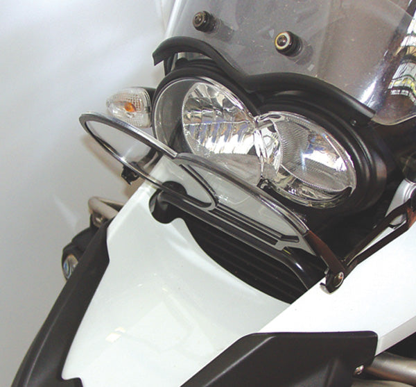 Isotta Headlight Protector | Clear | BMW R 1200 GS 2004>2012 -   Pyramid Motorcycle Accessories