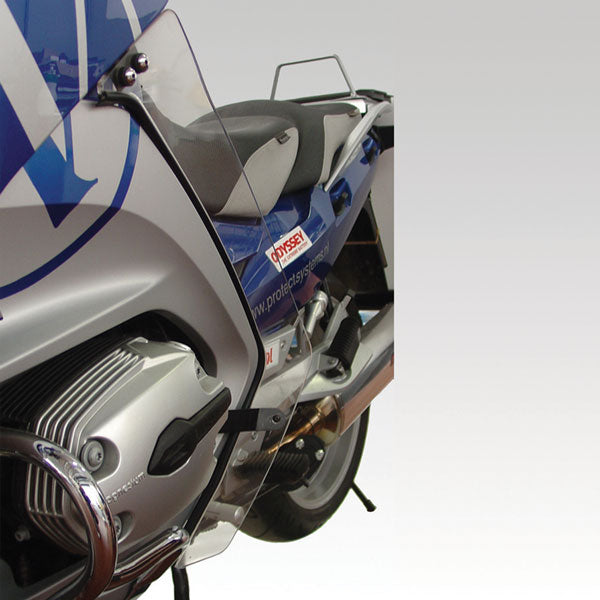 Isotta Lower Wind Deflectors | Clear | BMW R 1200 RT 2005>2009 -   Pyramid Motorcycle Accessories