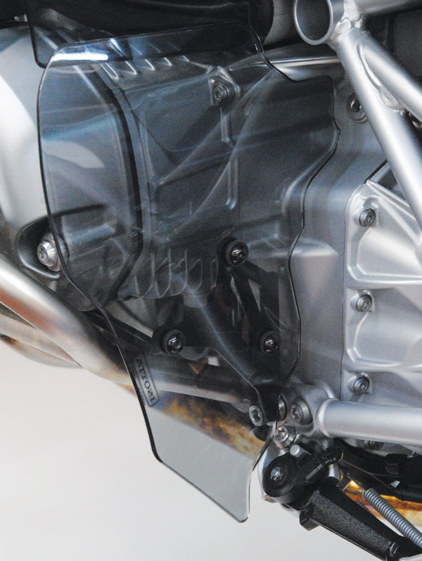 Isotta Lower Wind Deflectors | Light Smoke | Clear | BMW R 1200 GS 2013>2016 -   Pyramid Motorcycle Accessories