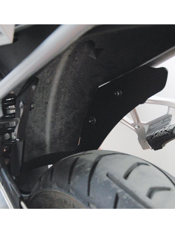 Isotta Shock Shield | Matte Black | BMW R 1200 GS / GS Adventure -   Pyramid Motorcycle Accessories