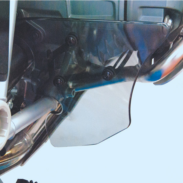 Isotta Lower Wind Deflectors | Light Smoke | Clear | BMW R 1200 GS 2013>2016 ISP7866 -   Pyramid Motorcycle Accessories