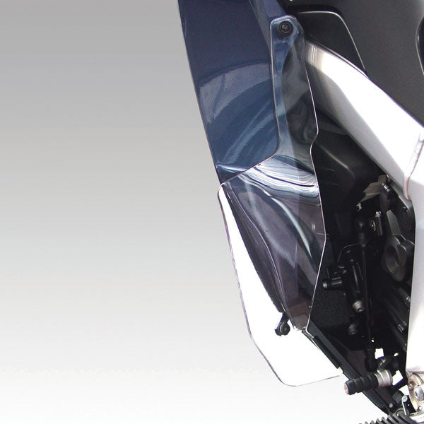 Isotta Leg Wind Deflectors | Light Smoke | BMW K 1200 GT / K 1300 GT -   Pyramid Motorcycle Accessories