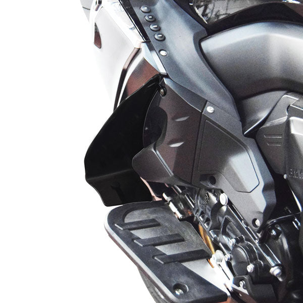 Isotta Lower Side Deflectors | Dark Smoke | BMW K 1600 Bagger / Grand America / GTL 2017>2024 -   Pyramid Motorcycle Accessories