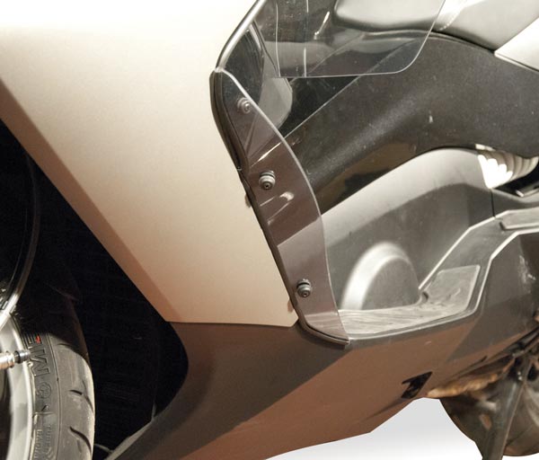 Isotta Lower Wind Deflectors | Clear | BMW C 650 GT 2011>2020 -   Pyramid Motorcycle Accessories