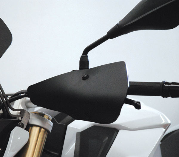 Isotta Handguards | Clear | BMW F 800 R 2009>2019 -   Pyramid Motorcycle Accessories