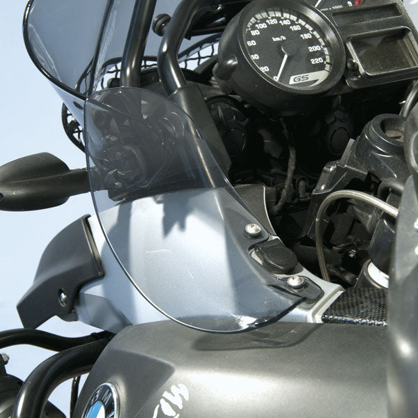Isotta Wind Deflectors | Light Smoke | Clear | BMW R 1200 GS Adventure 2006>2013 -   Pyramid Motorcycle Accessories