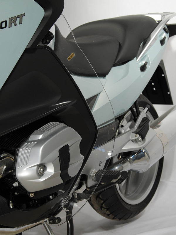 Isotta Lower Wind Deflectors | Light Smoke | BMW R 1200 RT 2010>2014 -   Pyramid Motorcycle Accessories