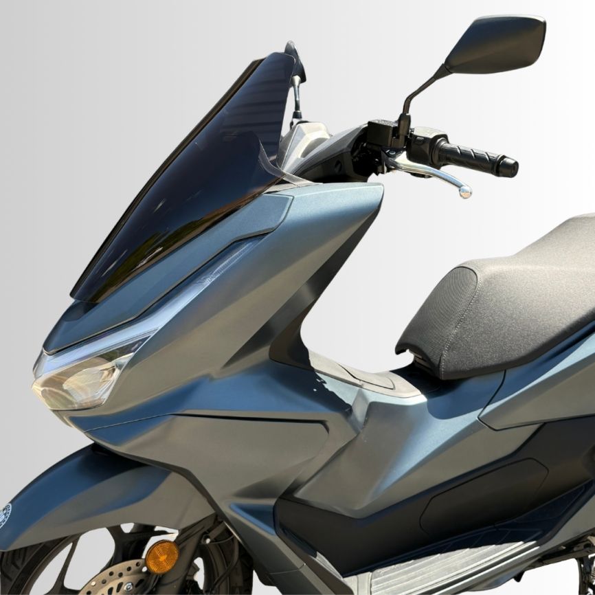 Ermax Sport Touring Screen | Dark Smoke | Honda PCX 125/150 2025>Current -   Pyramid Motorcycle Accessories