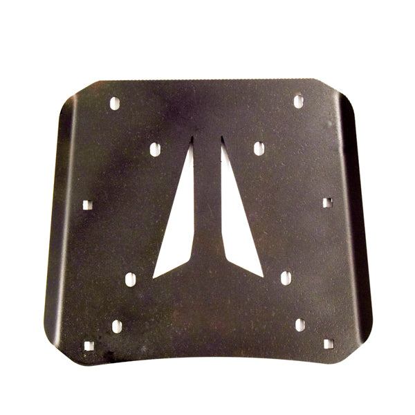 Isotta Luggage Plate | Black | NIU MQi GT 2021>2024 -   Pyramid Motorcycle Accessories