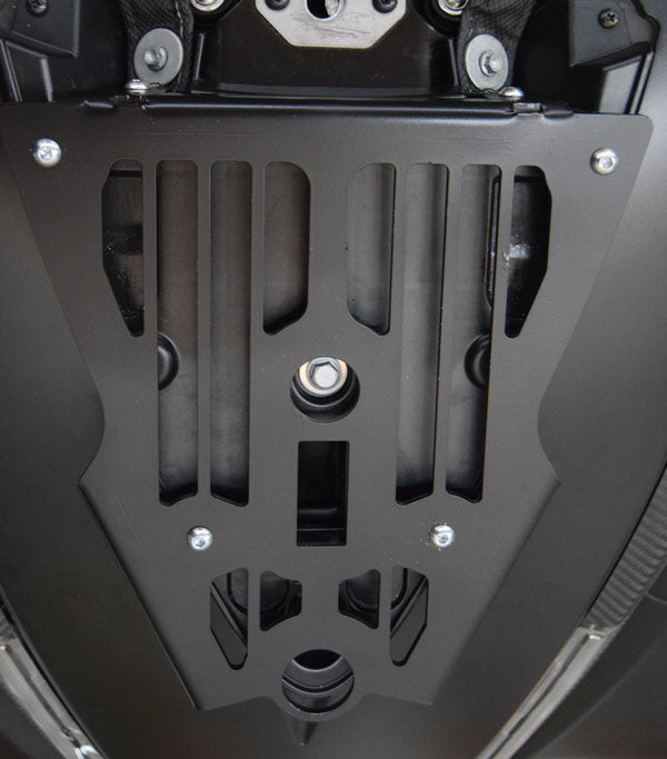 Isotta Luggage Rack | Black | Moto Guzzi MGX-21 2016>2020 -   Pyramid Motorcycle Accessories