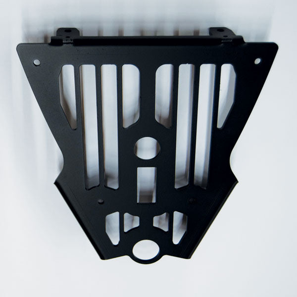 Isotta Luggage Rack | Black | Moto Guzzi MGX-21 2016>2020 -   Pyramid Motorcycle Accessories