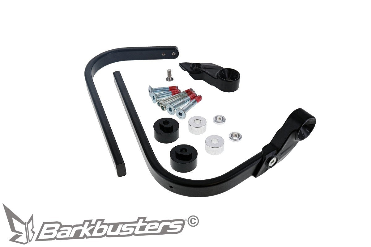 Barkbusters Handguard Backbones Only | Universal Single Point Mount Kit 6mm/8mm Thread -   Pyramid Motorcycle Accessories