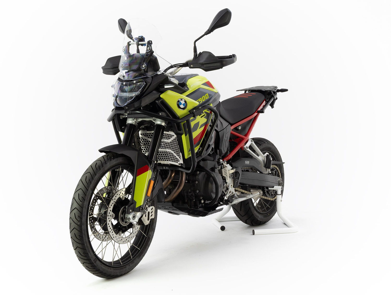 Isotta Lower Aluminum Crash Bar | Black | BMW F 750 / 800 / 850 / 900 GS -   Pyramid Motorcycle Accessories