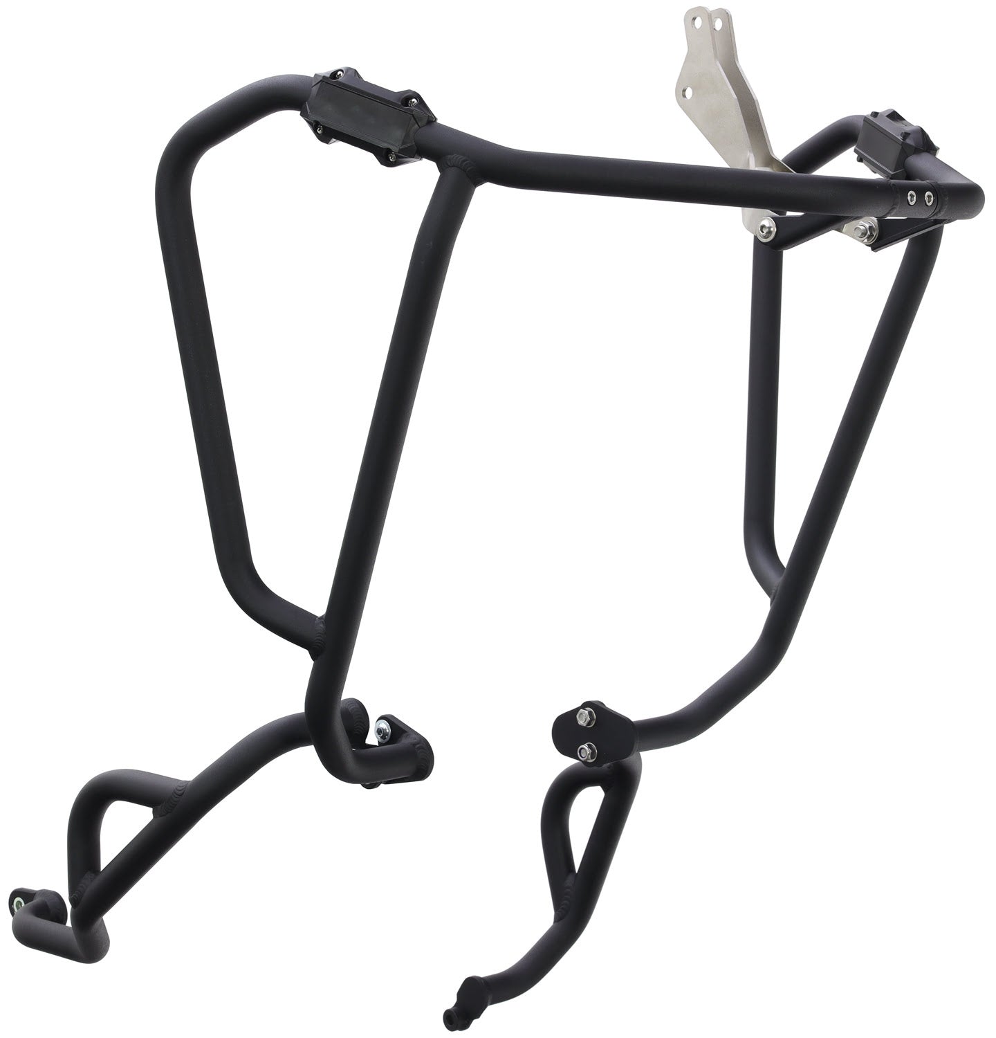 Isotta Aluminium Crash Bars | Black | Honda CRF 1100 L Africa Twin Adventure Sports (DCT) 2020>2023 -   Pyramid Motorcycle Accessories