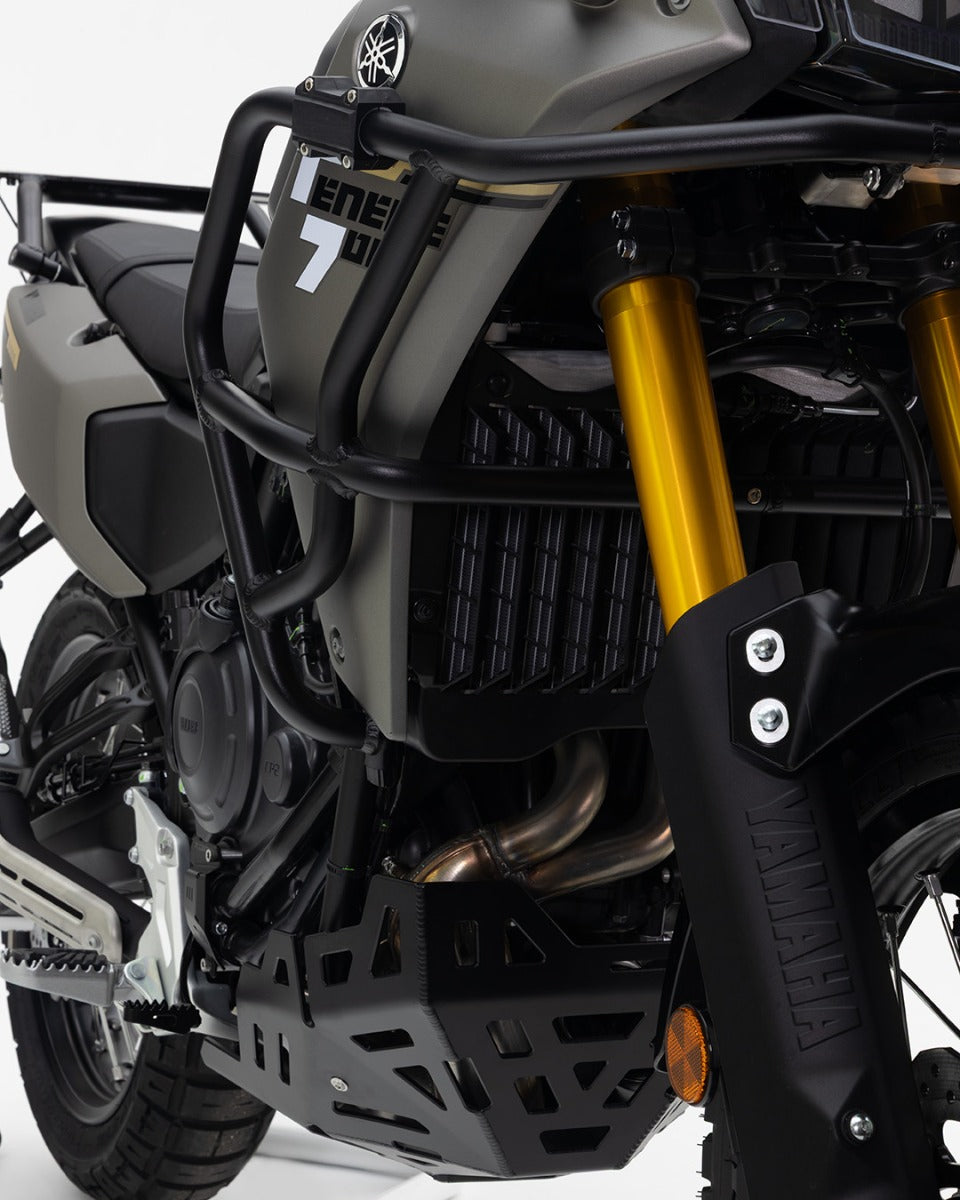 Isotta Aluminium Crash Bars | Black | Tenere 700 / 700 Rally Edition 2025>2025 -   Pyramid Motorcycle Accessories
