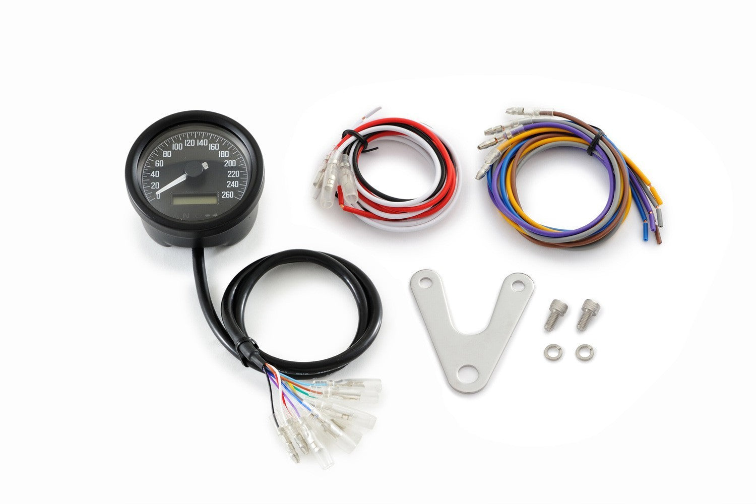 Daytona 'Velona60' Speedometer 260 W/Indicators -   Pyramid Motorcycle Accessories