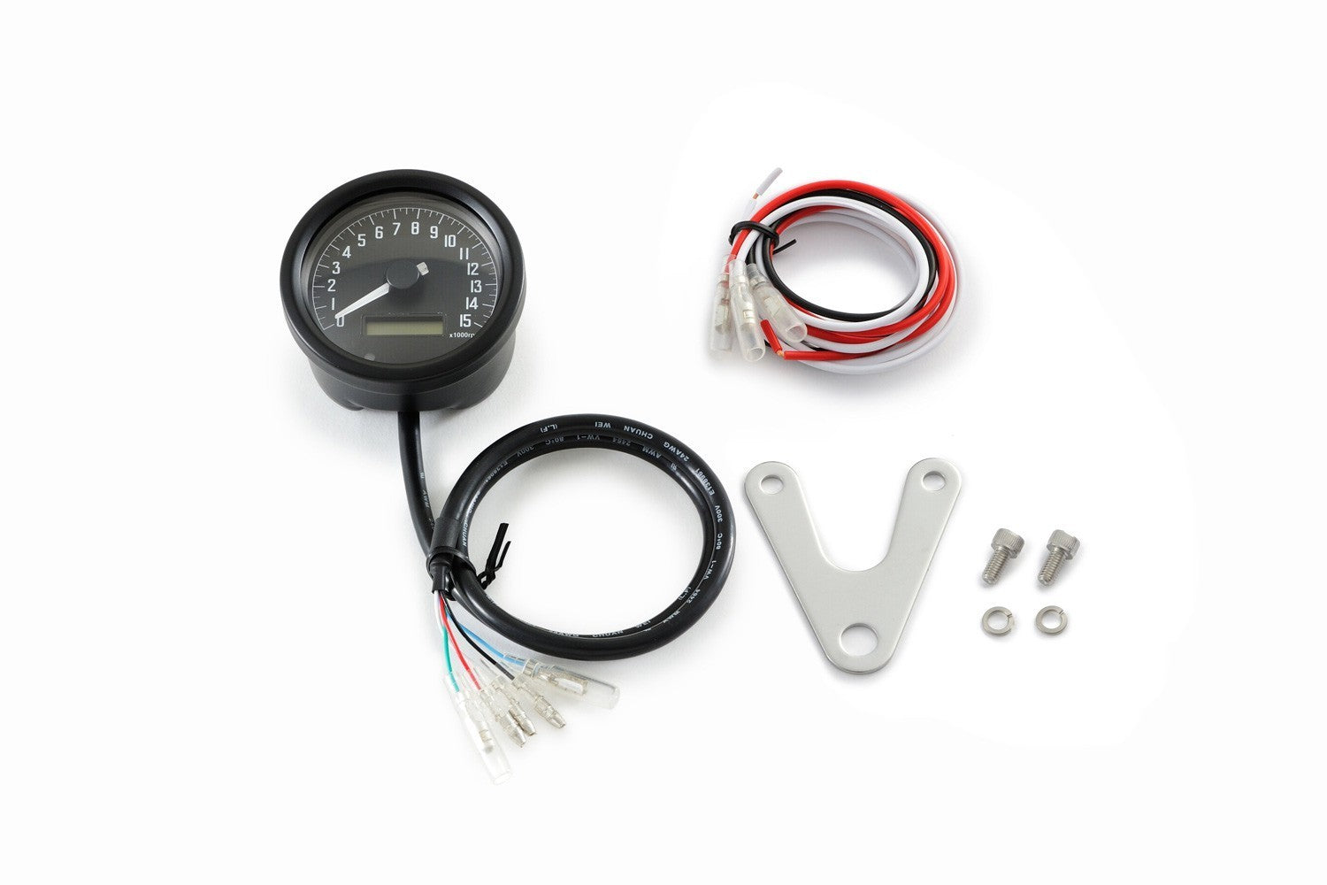 Daytona 'Velona60' Tachometer 15000RPM(A) W/Shift Up Warning -   Pyramid Motorcycle Accessories