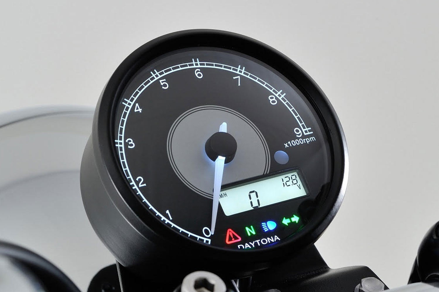 Daytona 'Velona80' Tachometer 9000RPM & Digital Speedometer -   Pyramid Motorcycle Accessories