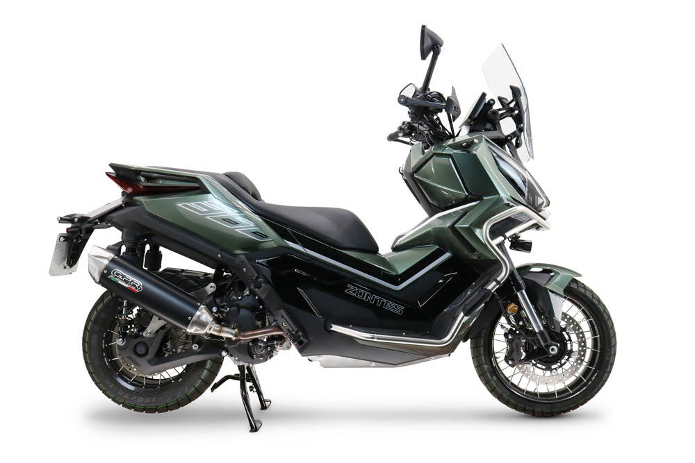 GPR Furore-X Scooter Exhaust for Zontes 365G 368cc (2024-2026) [Z.18.RACEDB.FXSC] -   Pyramid Motorcycle Accessories