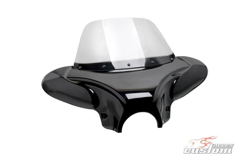 Customacces Batwing Windscreen | Light Smoke | Harley Davidson Softail Low Rider (FXLR) 2018>Current-XEH0012H-Screens-Pyramid Motorcycle Accessories