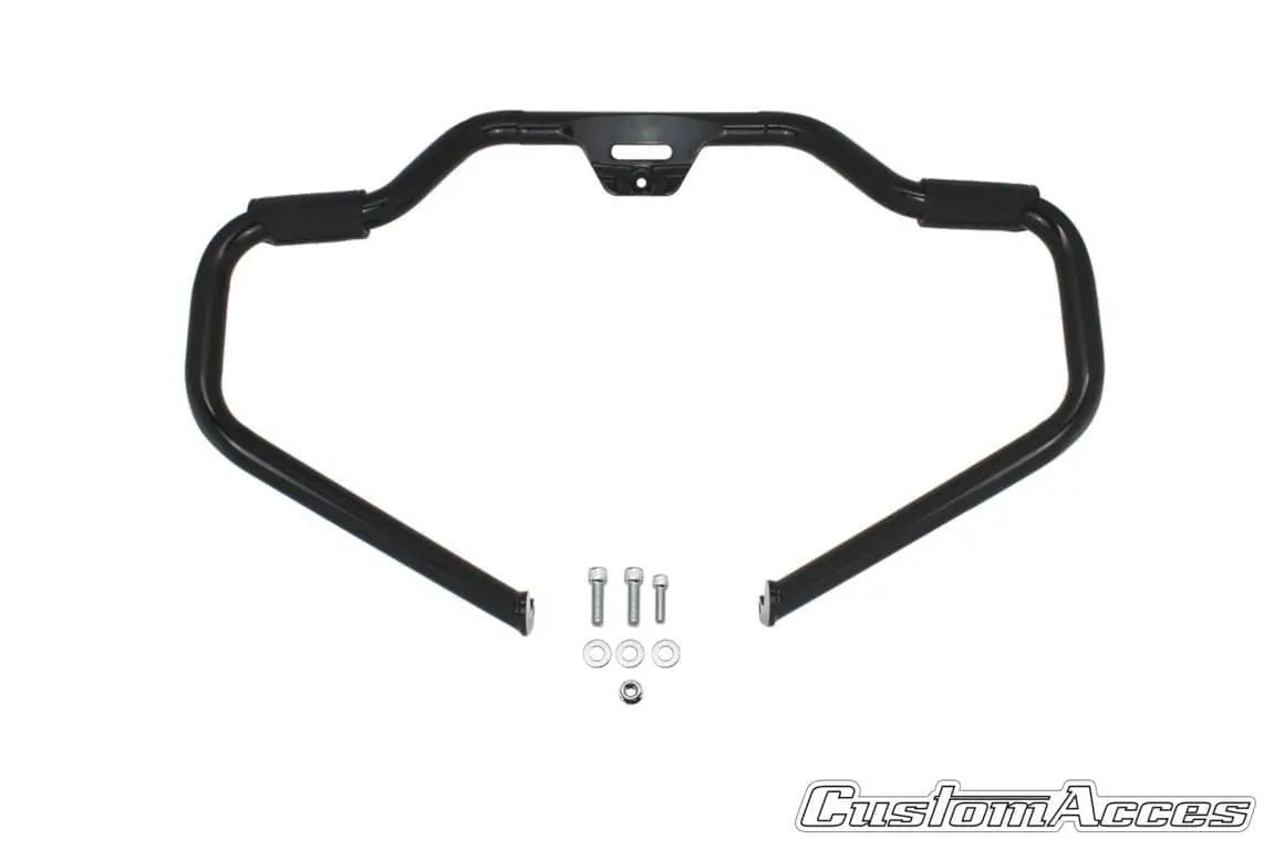 Customacces Engine Guards Mustache Model | Black | Harley Davidson Softail Fat Boy (FLFBS) 2018>2019 -  Shop name