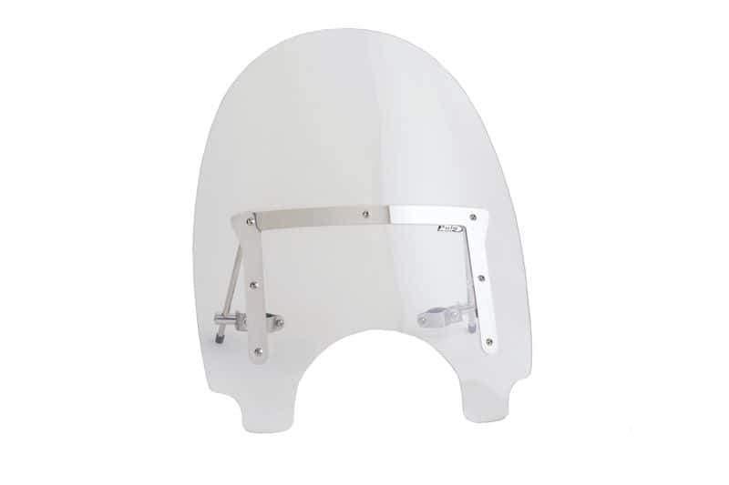 Customacces Highway Windscreen | Clear | Hyosung ST 700i 2011>2016-Screens-Pyramid Motorcycle Accessories