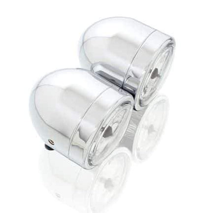 Customacces Twin Headlights | Chrome -  Shop name