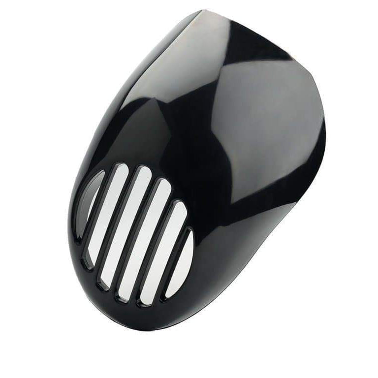 Customacces Warrior Model Headlight Protector | Black | Harley Davidson Sportster Iron (XL883N) 1995>2019 -  Shop name