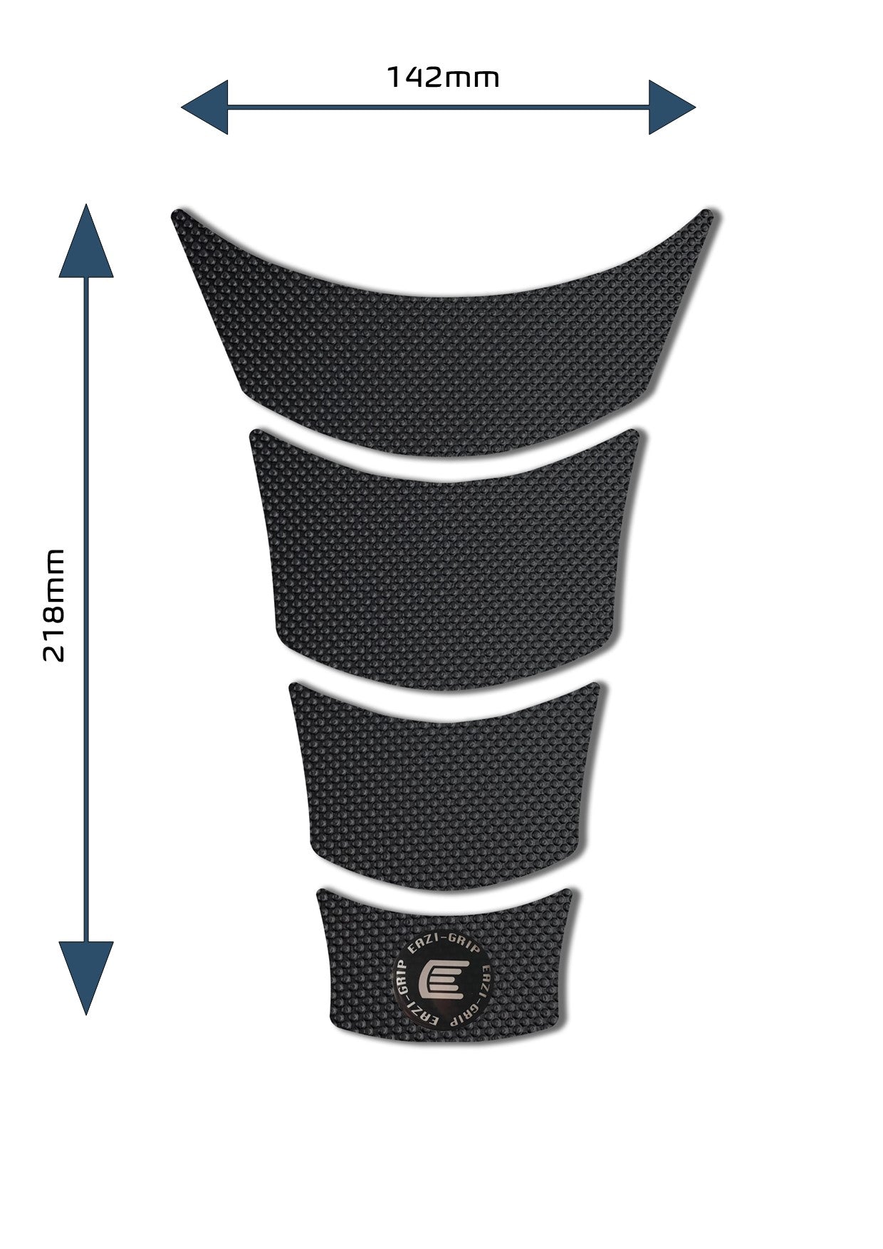 Eazi-Grip Centre Tank Pad - Design A - Pro Series | Black -  Shop name