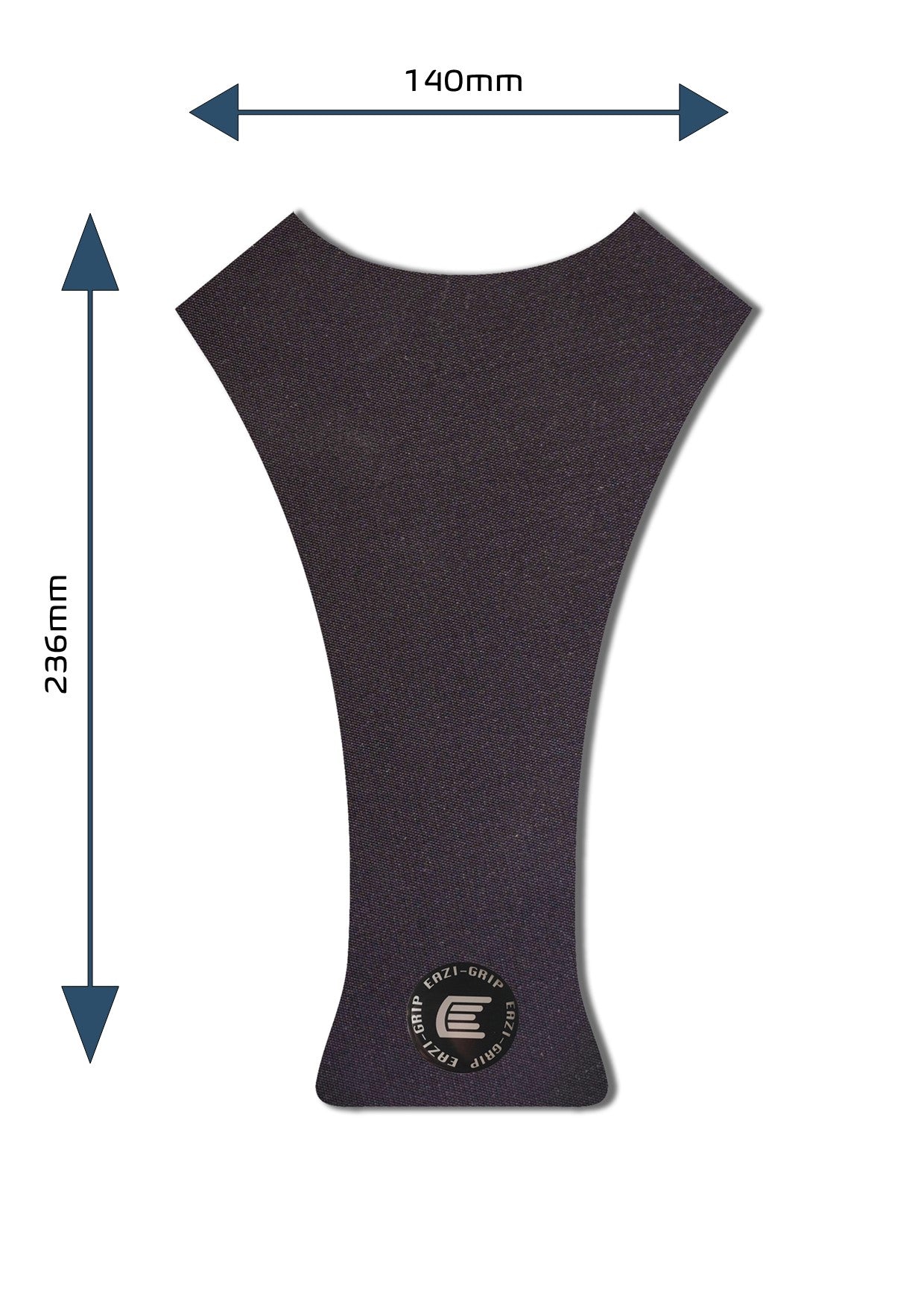 Eazi-Grip Centre Tank Pad - Design B - Silicone Series | Charcoal -  Shop name