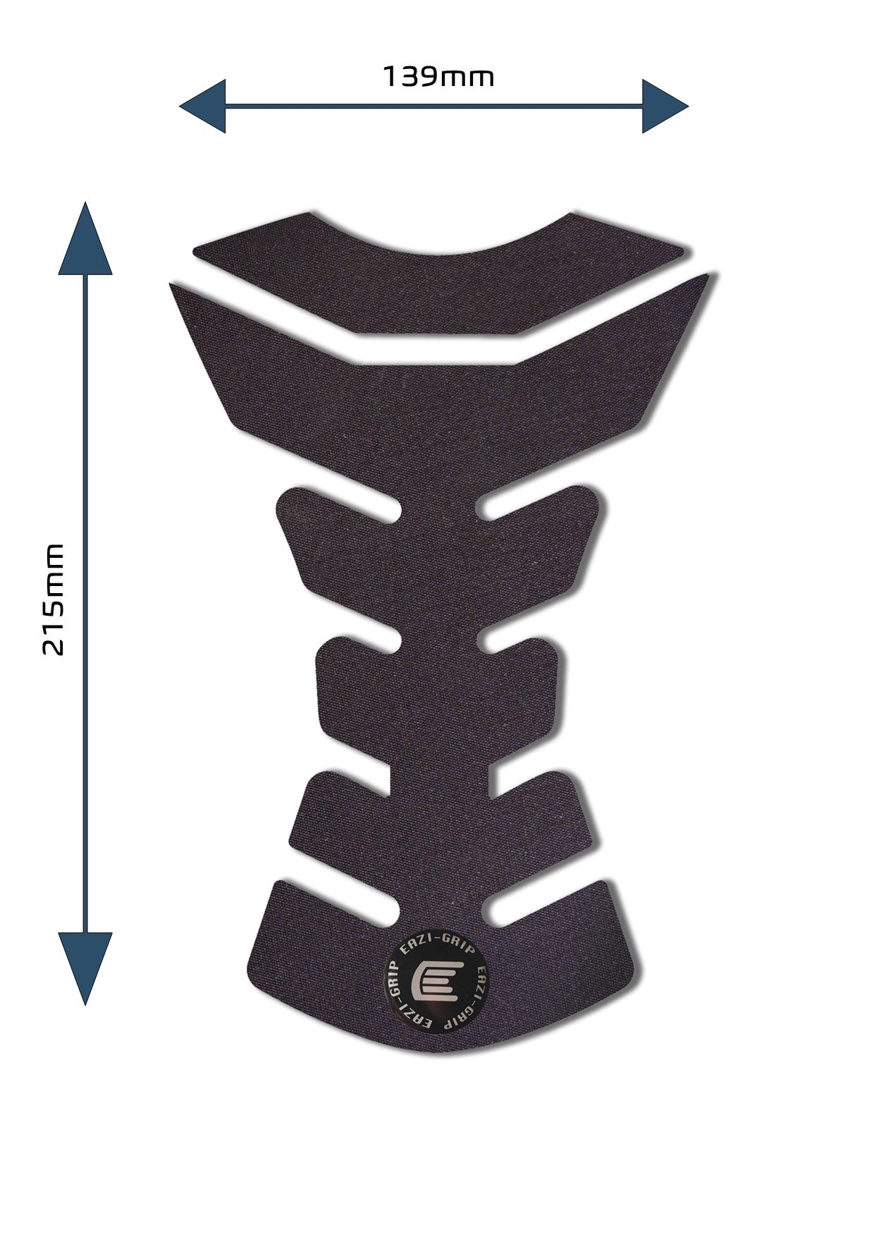 Eazi-Grip Centre Tank Pad - Design D - Silicone Series | Charcoal -  Shop name