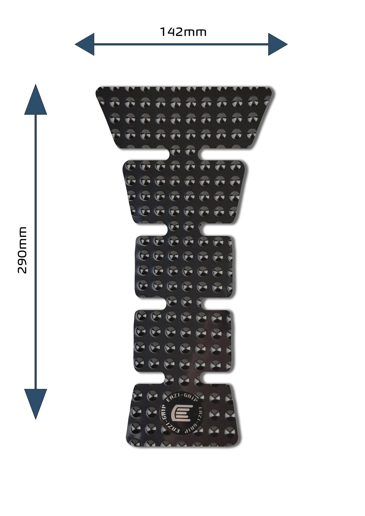 Eazi-Grip Centre Tank Pad - Design E - Evo Series | Black -  Shop name