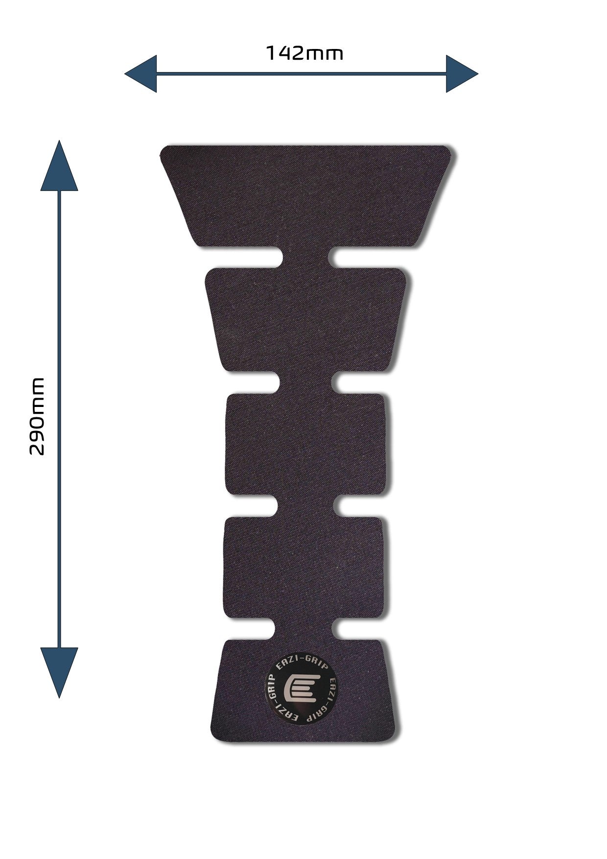 Eazi-Grip Centre Tank Pad - Design E - Silicone Series | Charcoal -  Shop name