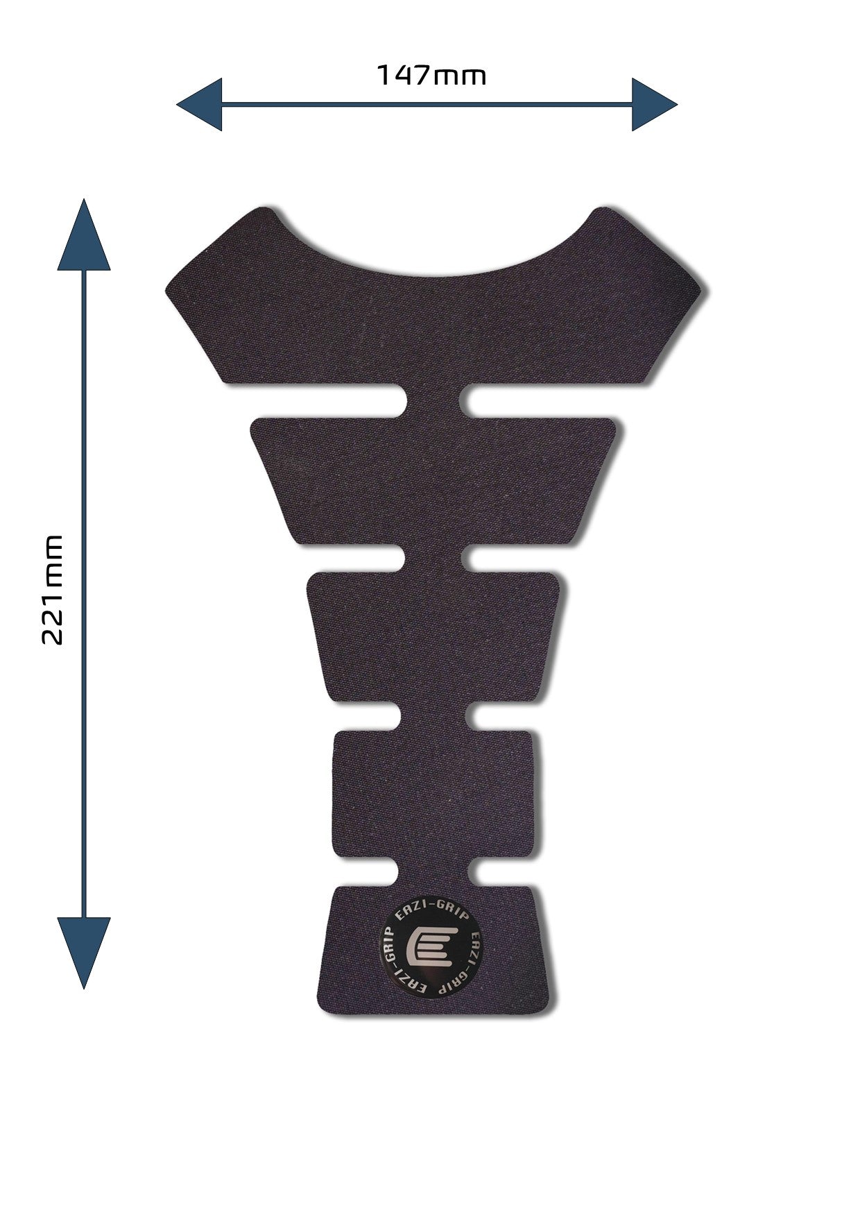 Eazi-Grip Centre Tank Pad - Design F - Silicone Series | Charcoal -  Shop name