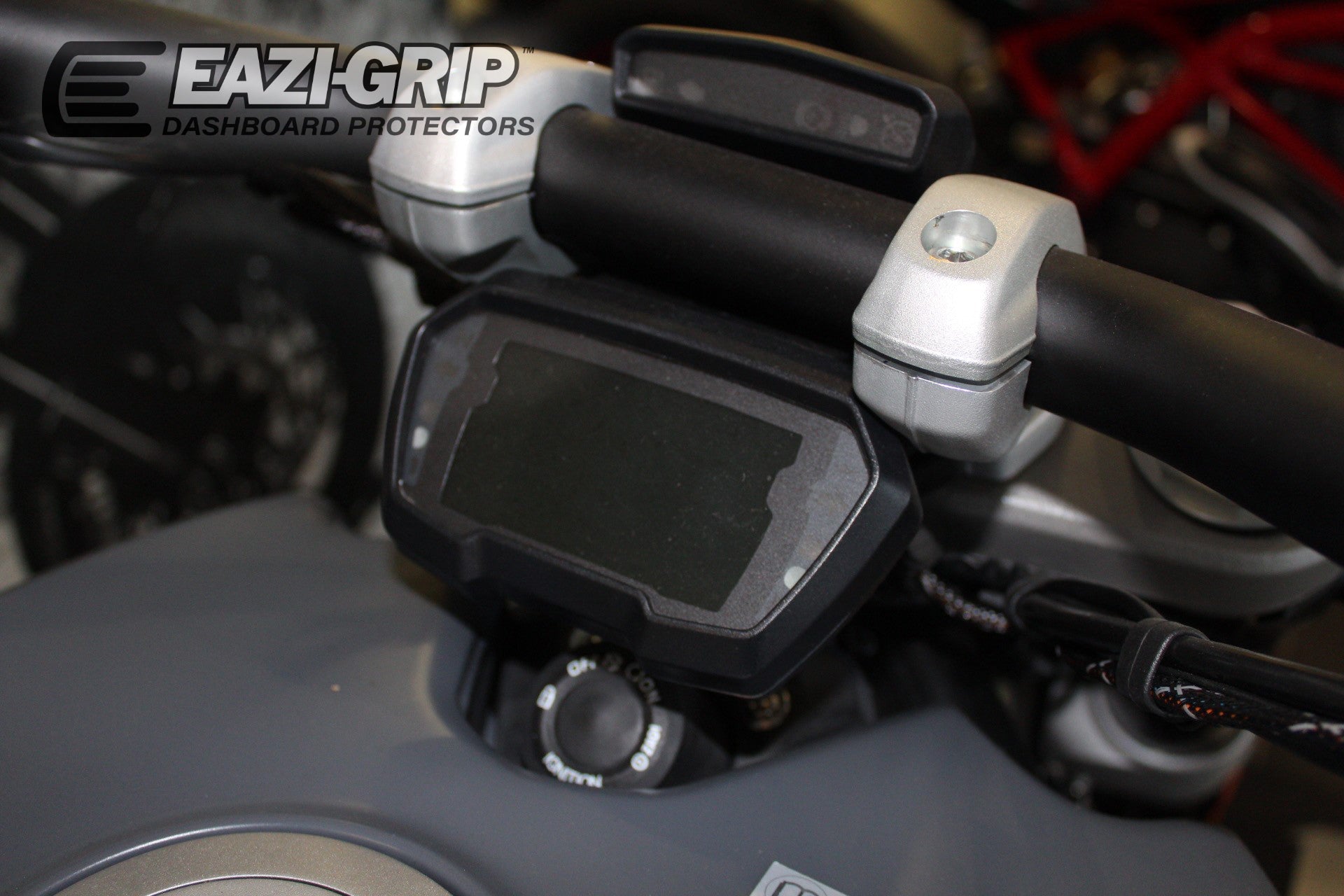 Eazi-Grip Dash Protector | Clear | Ducati Diavel 1260 S 2019>Current-Dash Protectors-Pyramid Motorcycle Accessories