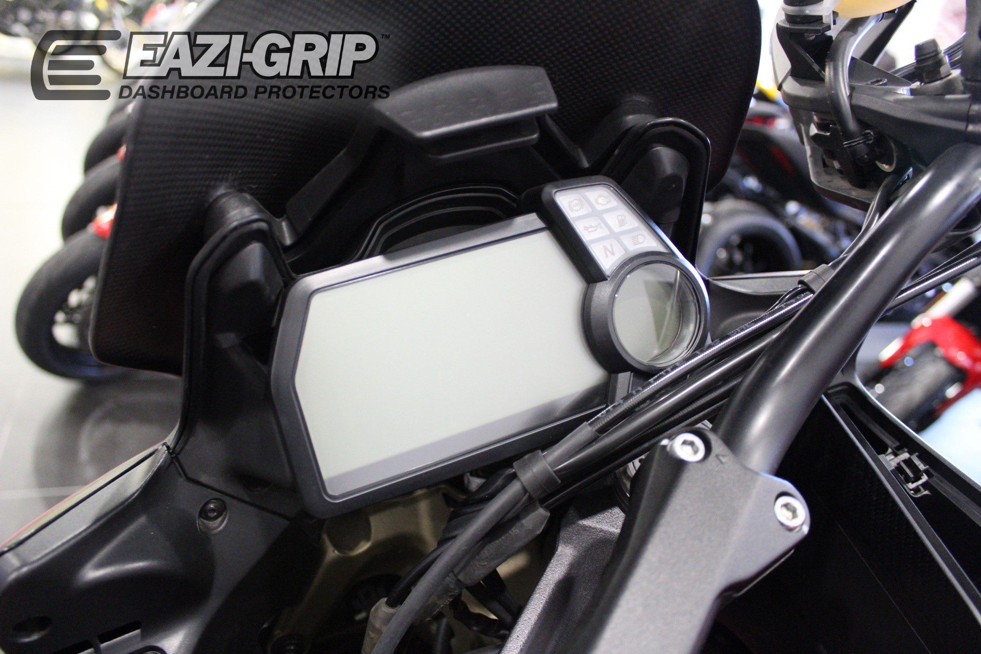 Eazi-Grip Dash Protector | Clear | Ducati Multistrada 1200/S 2010>2014-Dash Protectors-Pyramid Motorcycle Accessories