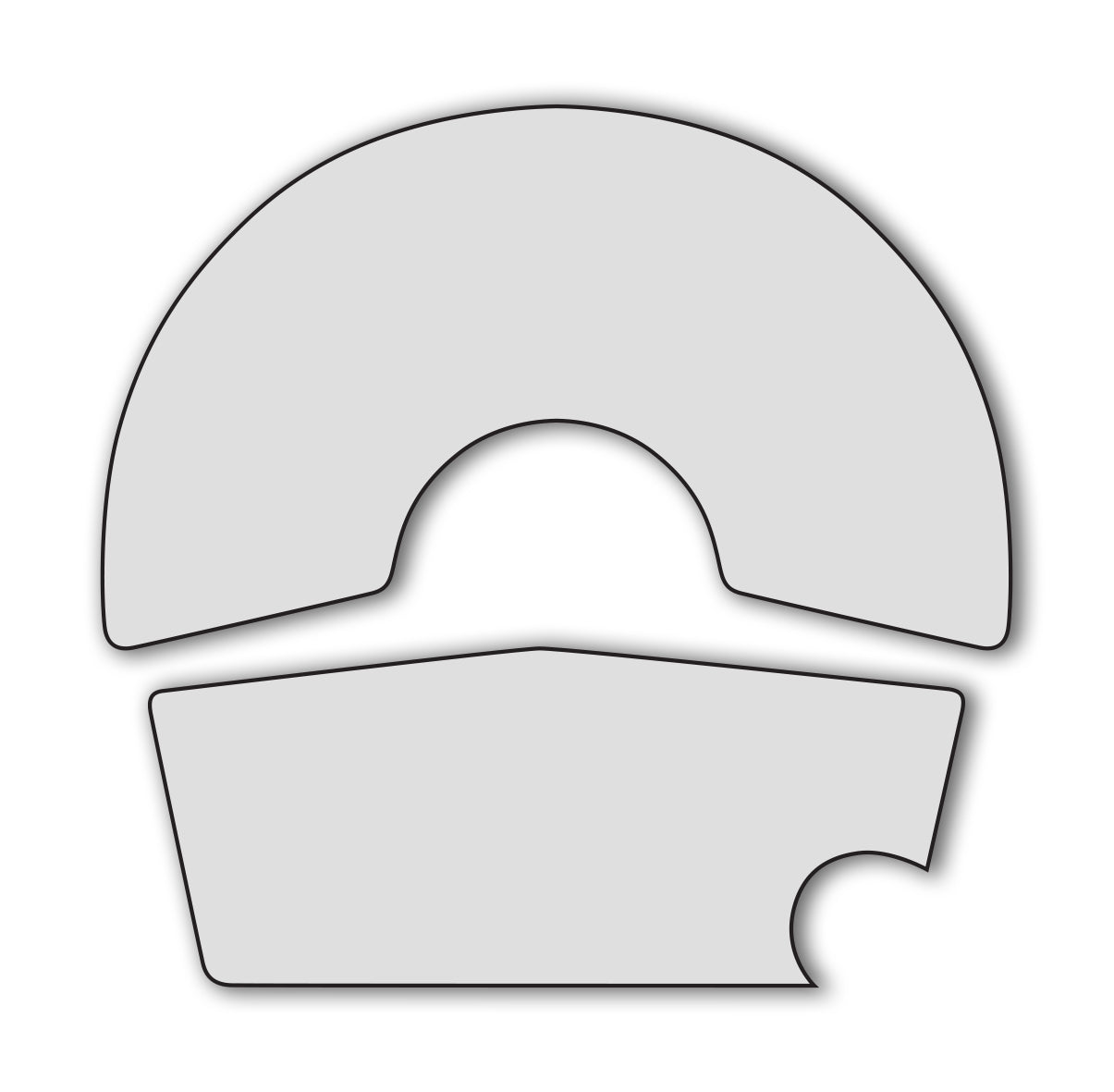 Eazi-Grip Dash Protector | Clear | Kawasaki Vulcan S 2015>Current -  Shop name