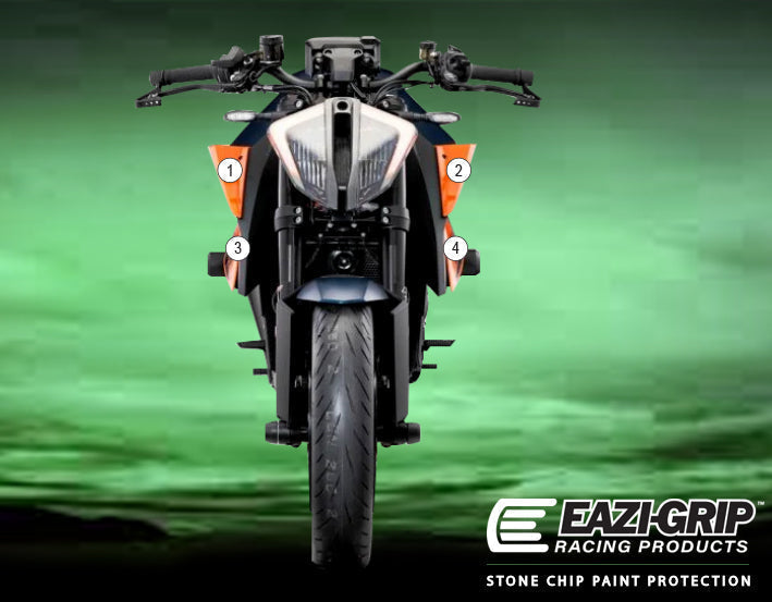 Eazi-Grip Stone Chip Protection Kit | Clear - Gloss | KTM 1290 Super Duke R 2021>Current -  Shop name