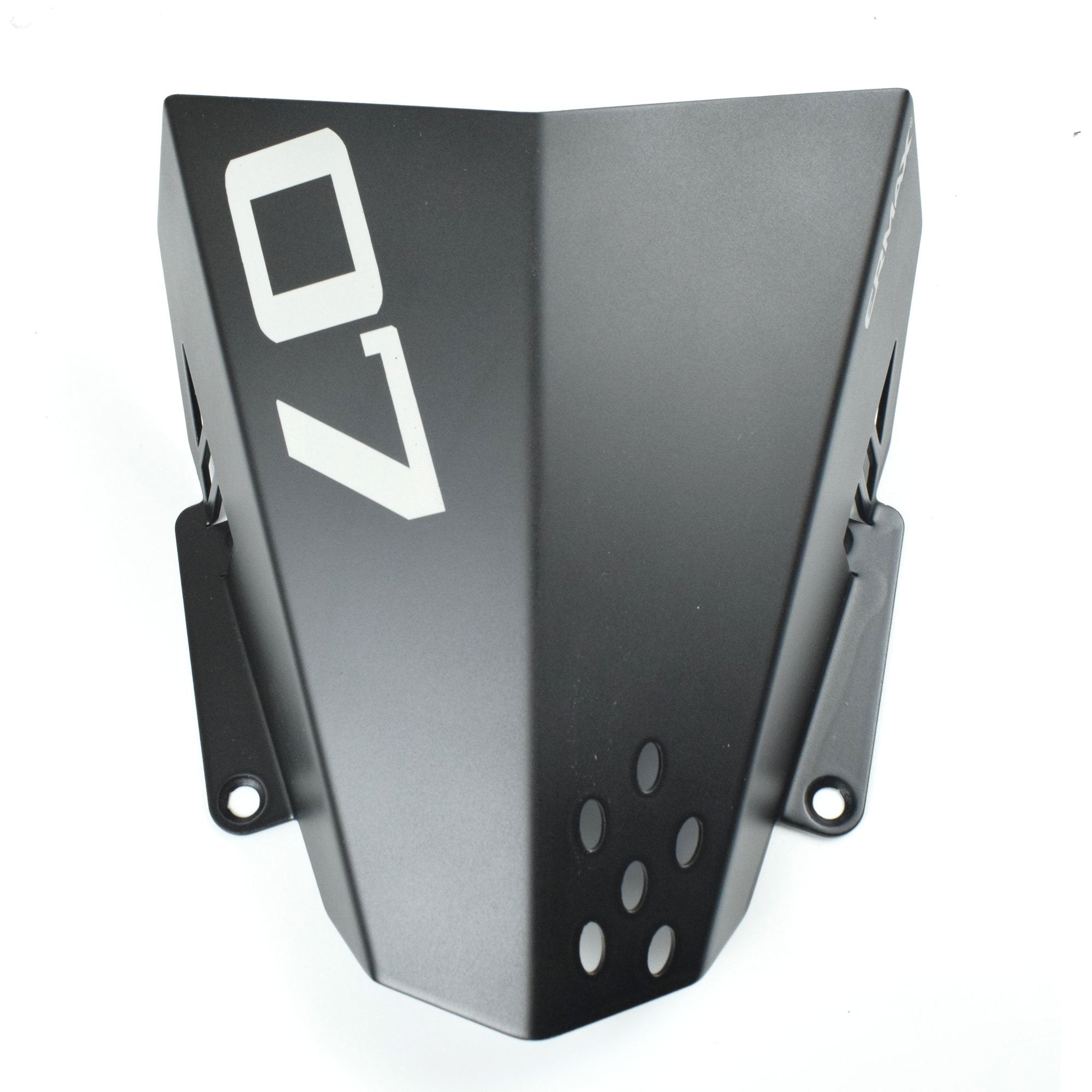 Ermax Aluminium Fly Screen | Black | Yamaha MT-07 2018>2019 -  Shop name