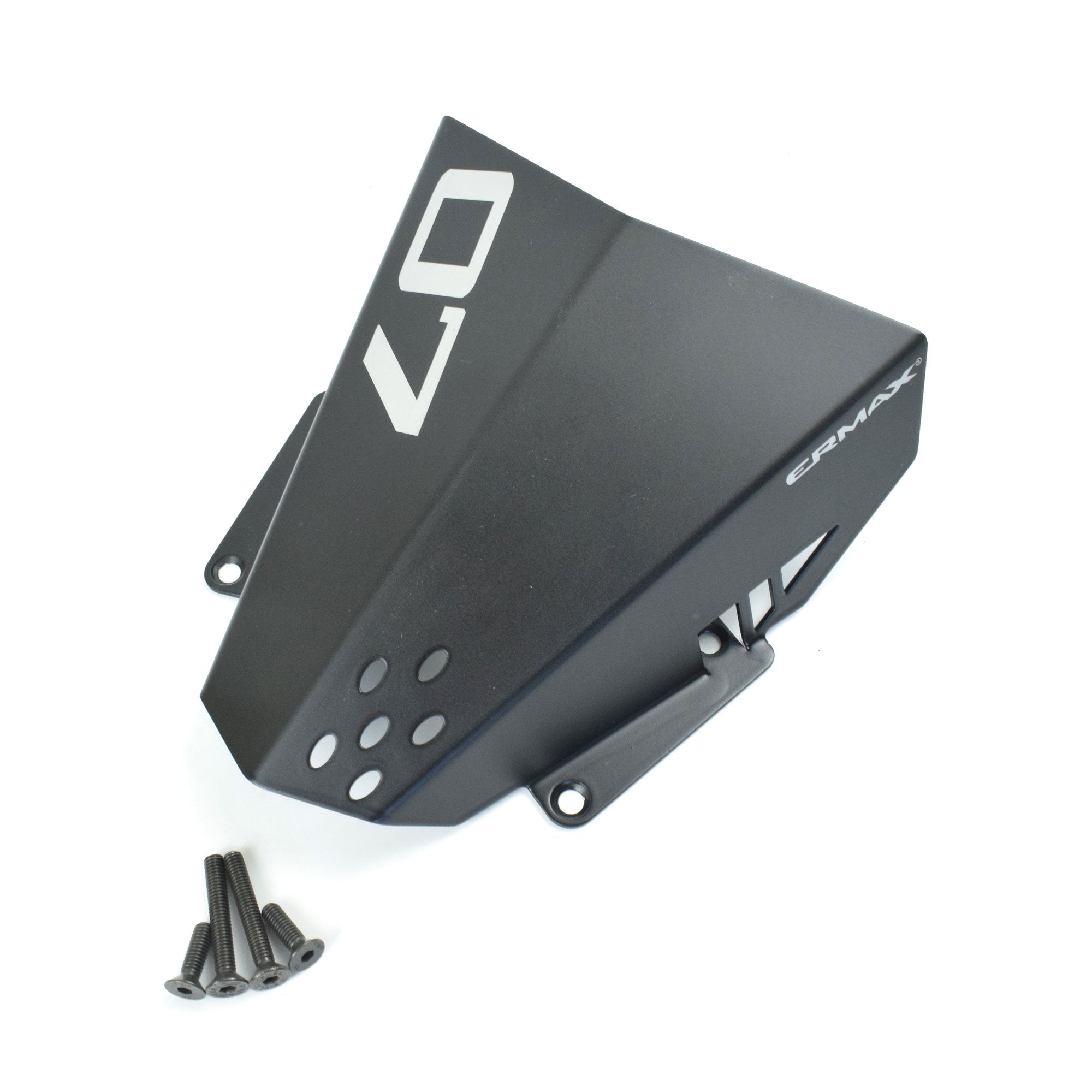 Ermax Aluminium Fly Screen | Black | Yamaha MT-07 2018>2019 -  Shop name