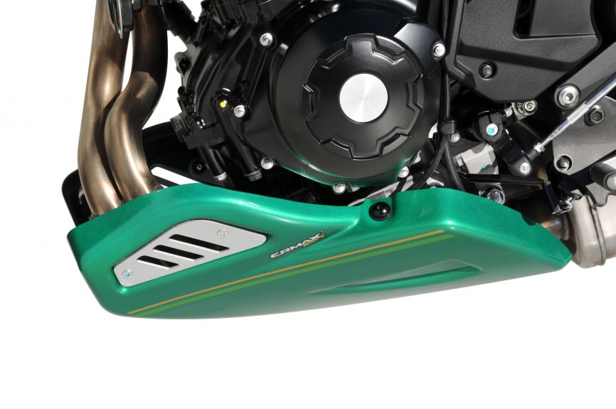 Ermax Belly Pan | Candy Emerald Green [GN1] | Kawasaki Z 650 RS 2021>Current-E8903S81-Z1-Belly Pans-Pyramid Motorcycle Accessories