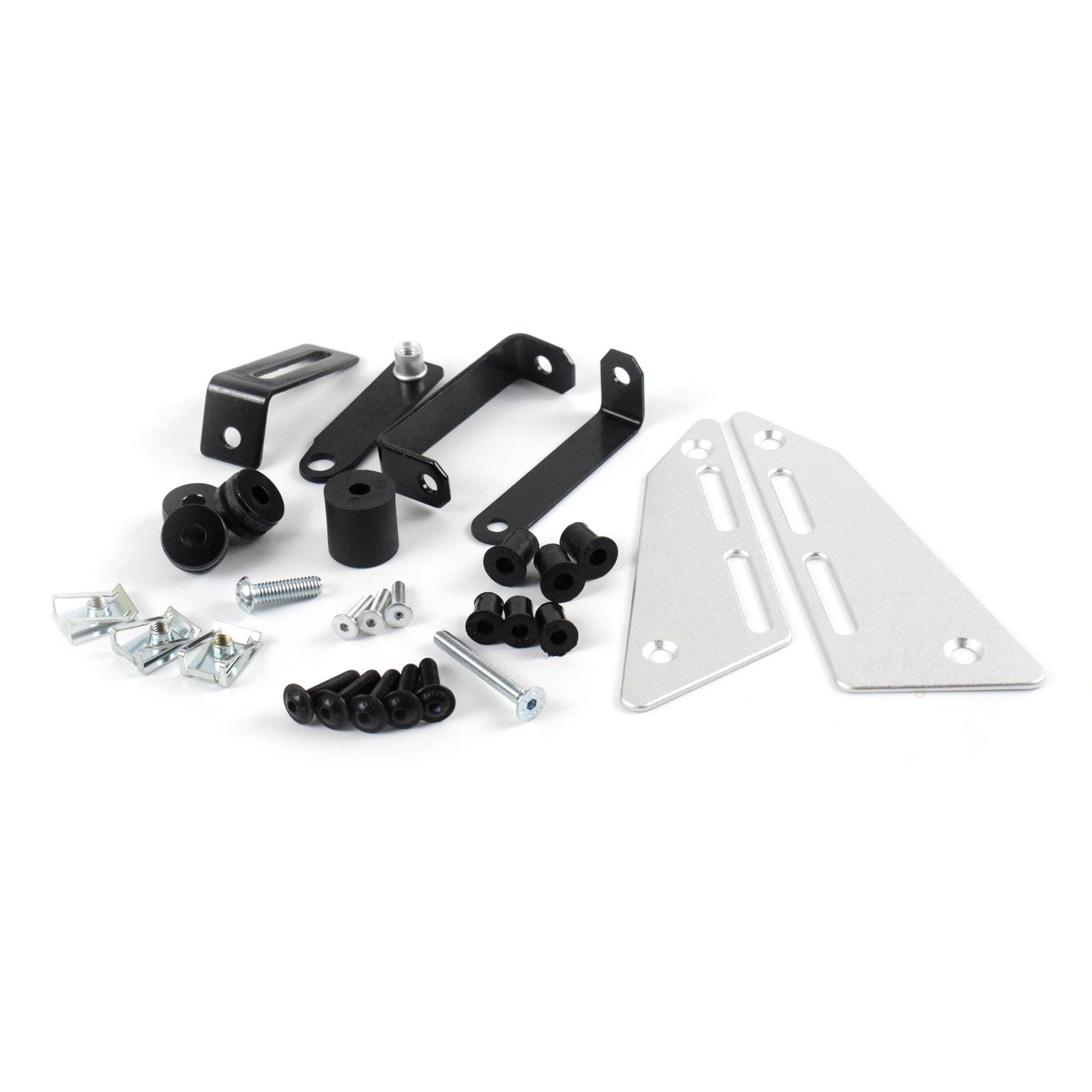 Ermax Belly Pan | Ebony [H8]/Silver/White | Kawasaki Z 900 RS 2017>Current -   Pyramid Motorcycle Accessories