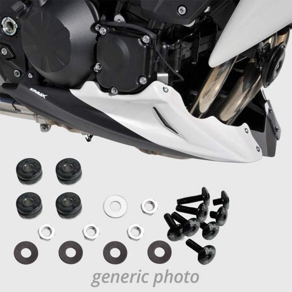 Ermax Belly Pan Fitting Kit | Kawasaki Z 750 2004>2006-E9003SM055-Fitting Kits-Pyramid Motorcycle Accessories