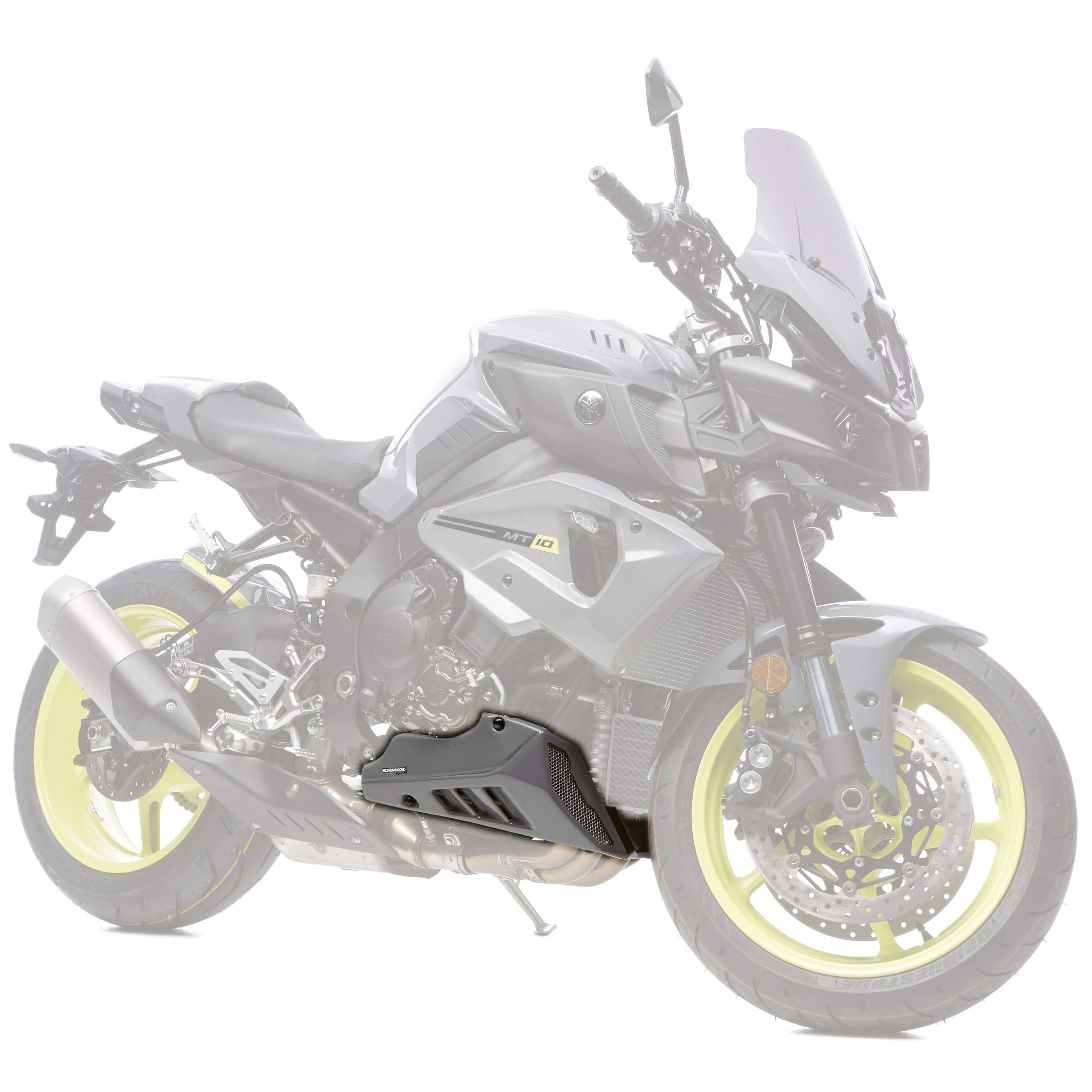 Ermax Belly Pan | Gloss Grey (Nimbus Grey) | Yamaha MT-10 2016>2017 -  Shop name