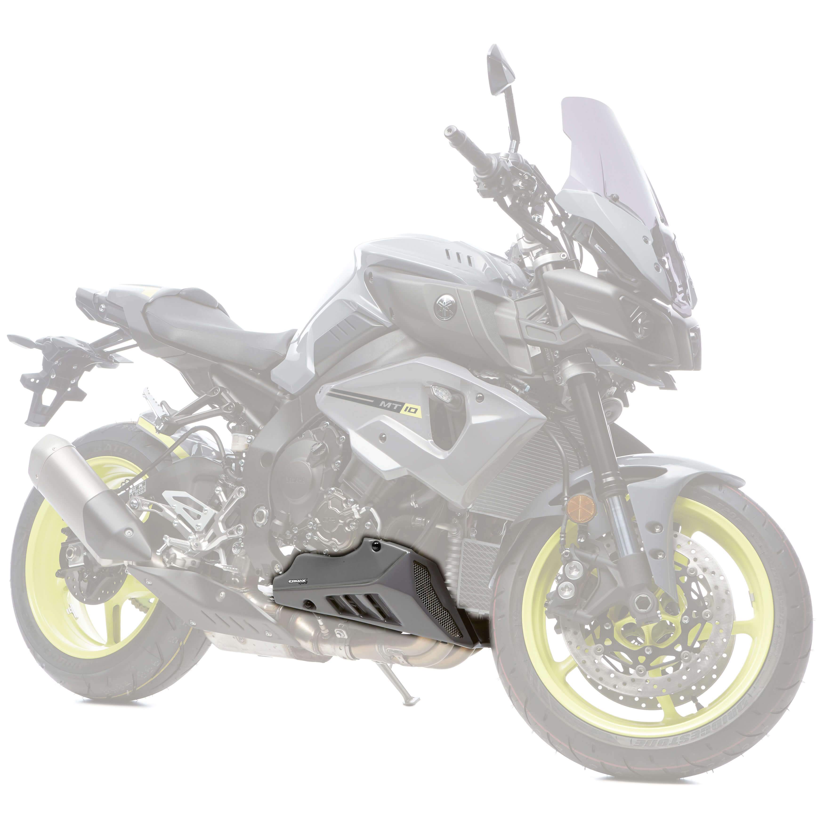 Ermax Belly Pan | Gloss Grey (Nimbus Grey) | Yamaha MT-10 2016>2017-E890246132-Belly Pans-Pyramid Motorcycle Accessories