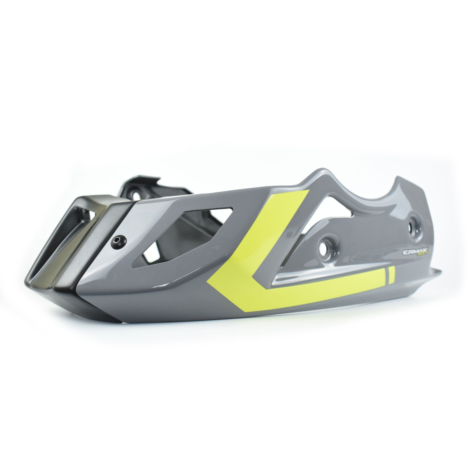 Ermax Belly Pan | Gloss Grey/Gloss Yellow (Nimbus Grey/Night Fluo Yellow) | Yamaha MT-07 2016>2017 -  Shop name