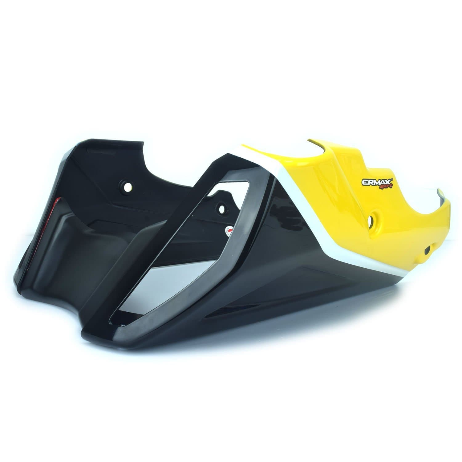 Ermax Belly Pan | Gloss Yellow/Matte Black (60th Anniversary) | Yamaha XSR 900 2016>2016-E890281131-Belly Pans-Pyramid Motorcycle Accessories