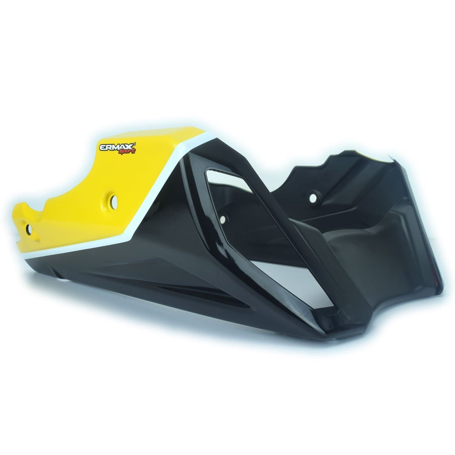 Ermax Belly Pan | Gloss Yellow/Matte Black (60th Anniversary) | Yamaha XSR 900 2016>2016-E890281131-Belly Pans-Pyramid Motorcycle Accessories